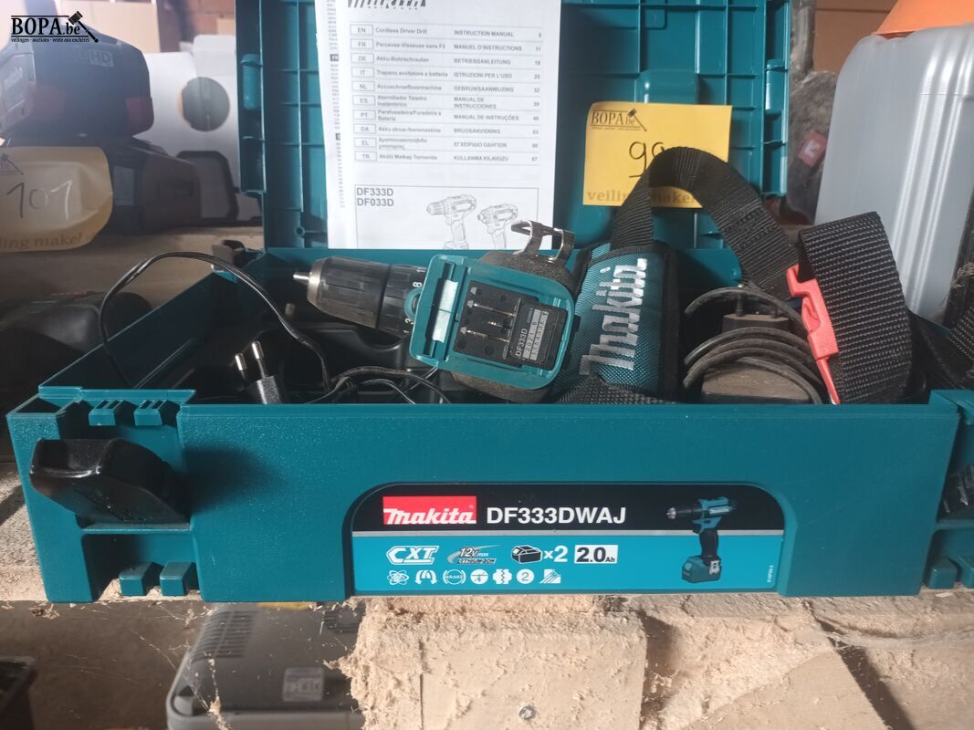 Accu schroefmachine Makita – foto 6 – kavel bij BOPA Auctions, Poperinge