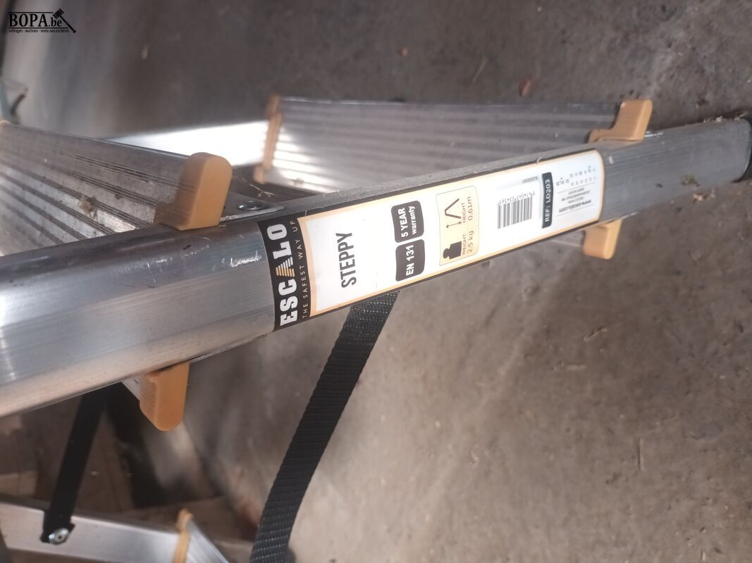 Aluminium trapje – foto 4 – kavel bij BOPA Auctions, Houthulst