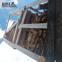 Houten kist met hout. 2 stuks – kavel bij BOPA Auctions, Poperinge