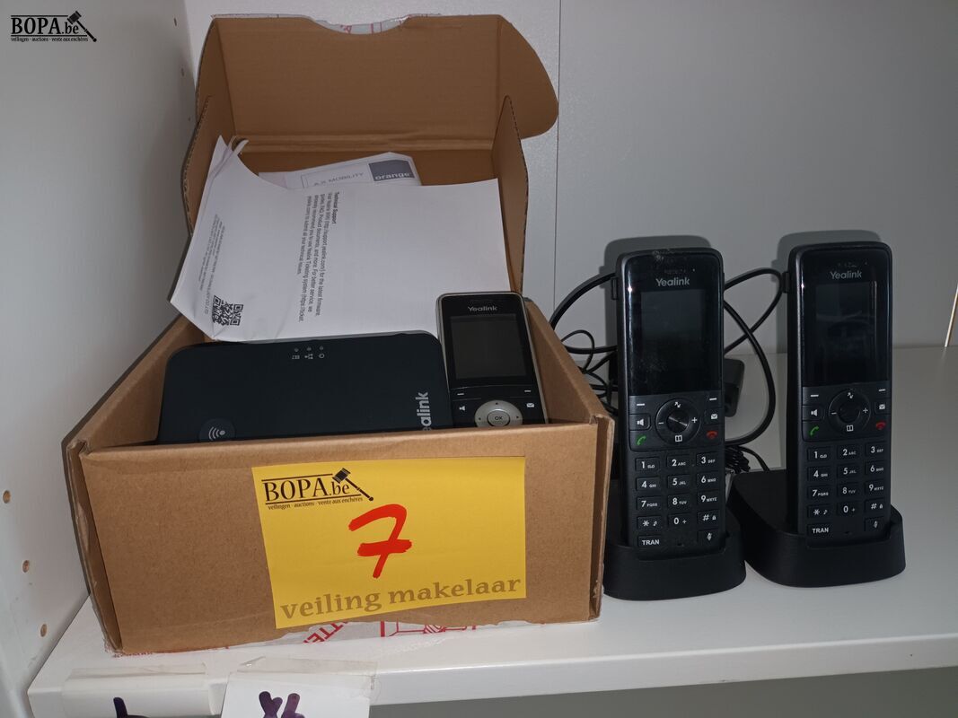 Yealink draadloze telefoonset – foto 2 – kavel bij BOPA Auctions, Wervik