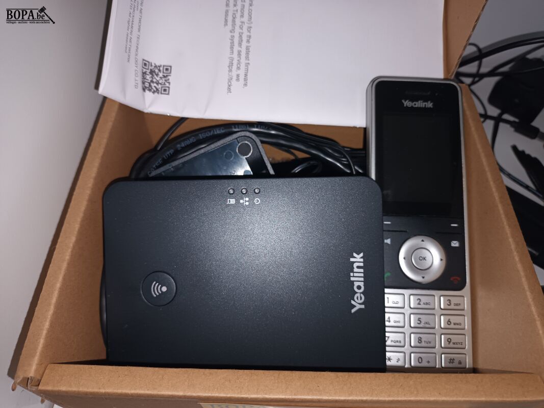Yealink draadloze telefoonset – foto 4 – kavel bij BOPA Auctions, Wervik