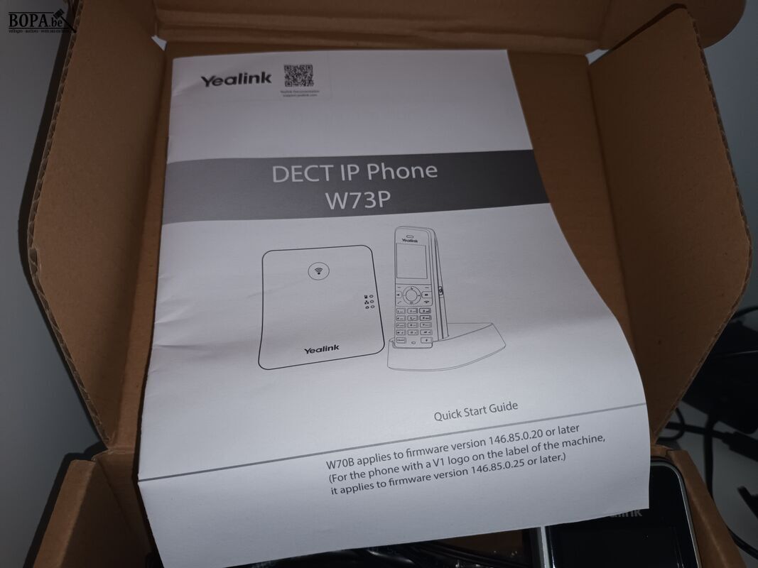 Yealink draadloze telefoonset – foto 5 – kavel bij BOPA Auctions, Wervik