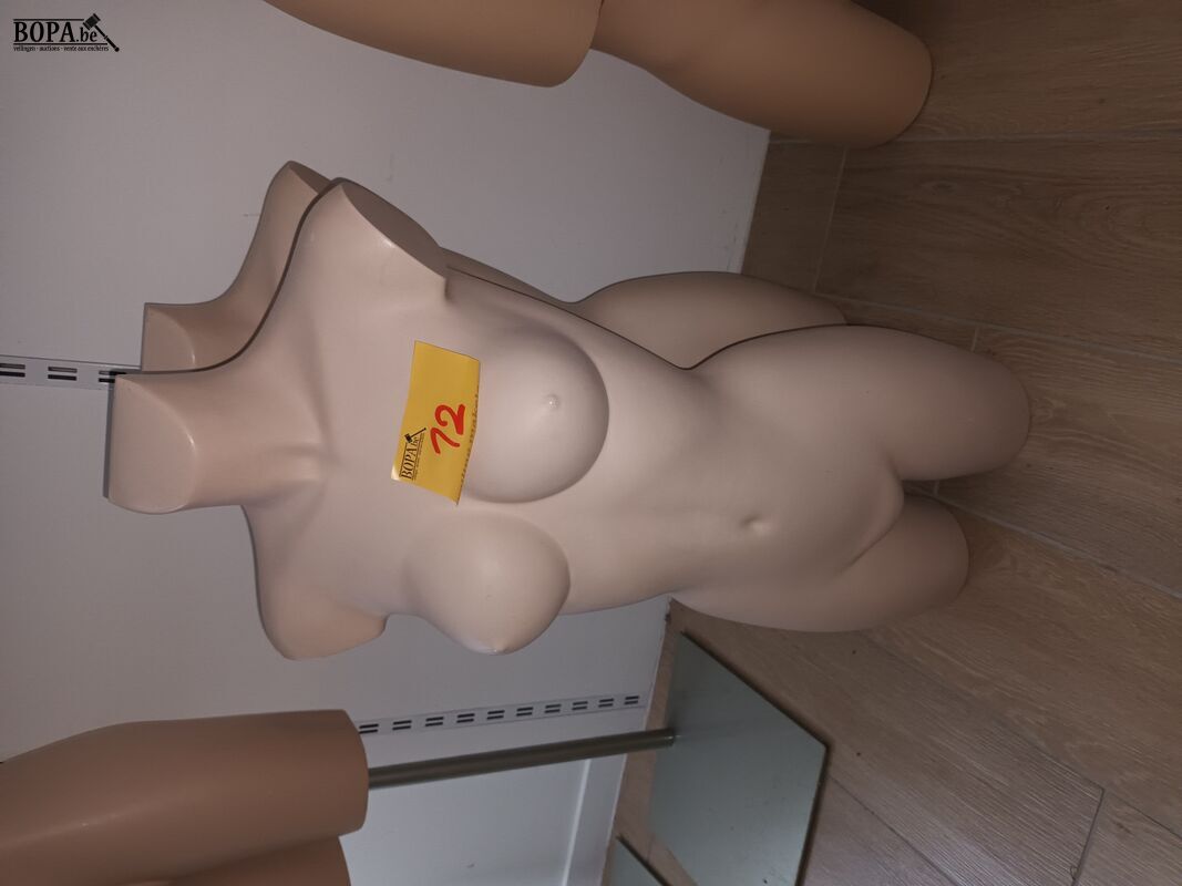 Paspop torso vrouw. 2 stuks – foto 3 – kavel bij BOPA Auctions, Wervik