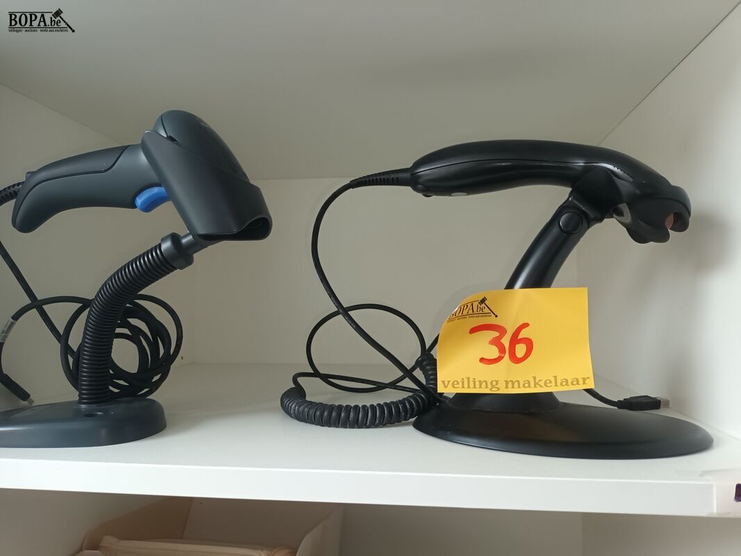 Barcode scanners. 2 stuks – foto 2 – kavel bij BOPA Auctions, Wervik