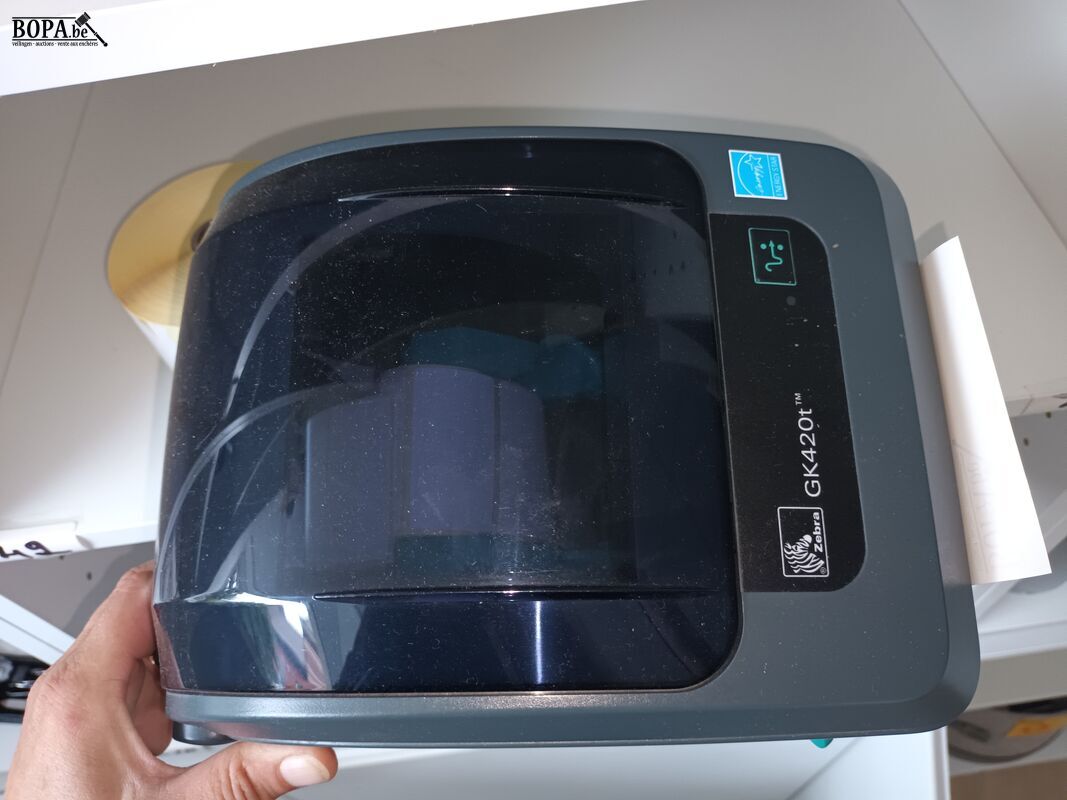 Etiketten printer Zebra – foto 3 – kavel bij BOPA Auctions, Wervik
