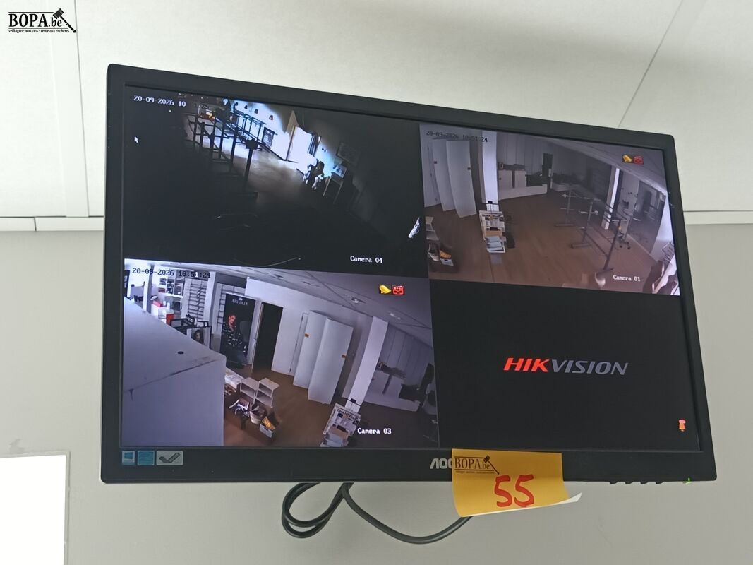 Camerabewakingssysteem Hikvision – foto 5 – kavel bij BOPA Auctions, Wervik
