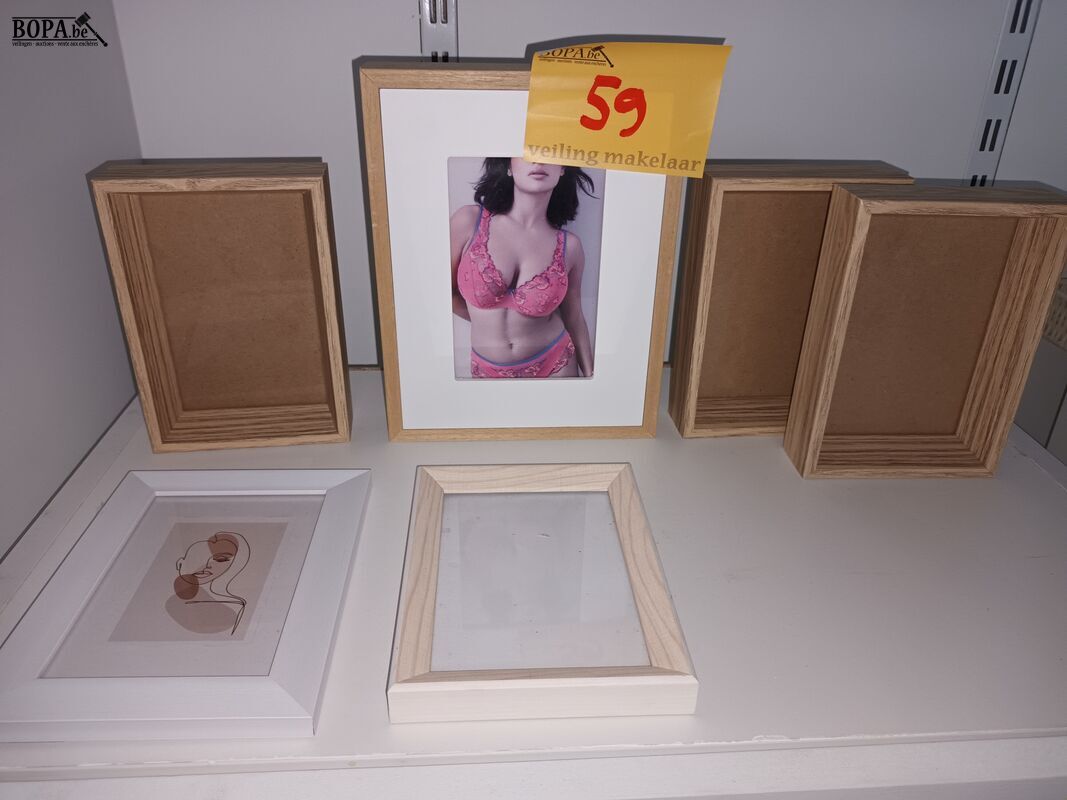 Kadertjes. 6 stuks – foto 2 – kavel bij BOPA Auctions, Wervik