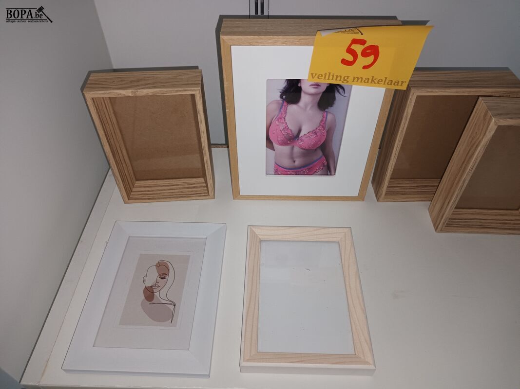 Kadertjes. 6 stuks – foto 4 – kavel bij BOPA Auctions, Wervik