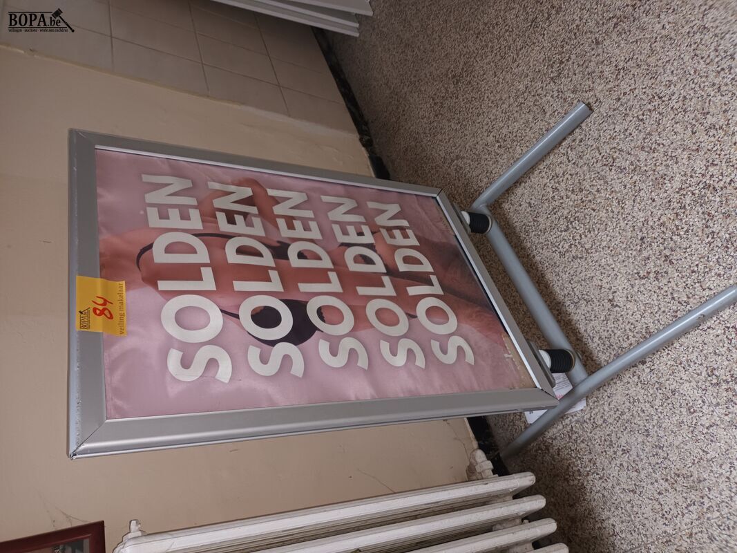 Stoepbord – foto 2 – kavel bij BOPA Auctions, Wervik