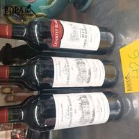 Flessen Bordeaux wijn. 8 stuks – kavel bij BOPA Auctions, Tielt