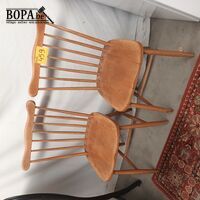 Vintage stoelen. 2 stuks – kavel bij BOPA Auctions, Tielt