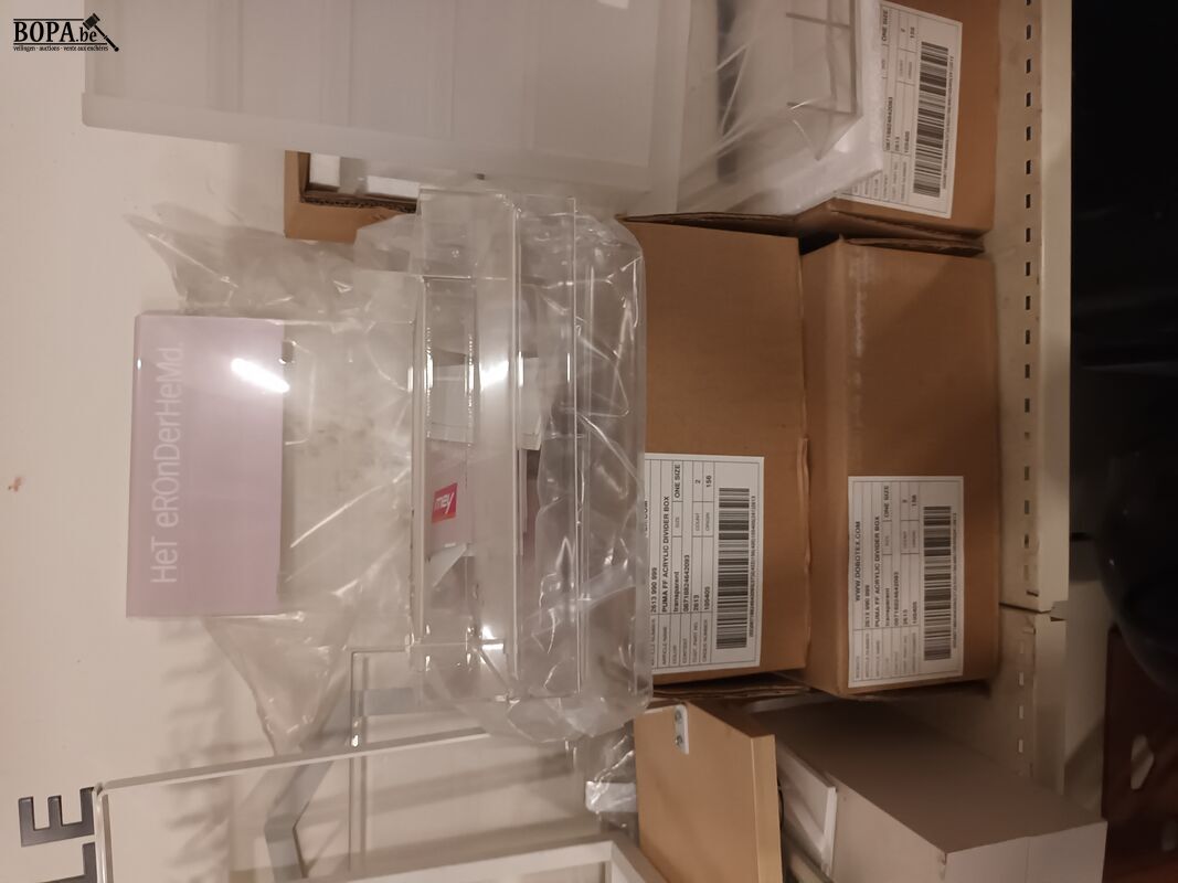 Displays en sorteerboxen. 10 stuks – foto 5 – kavel bij BOPA Auctions, Ieper
