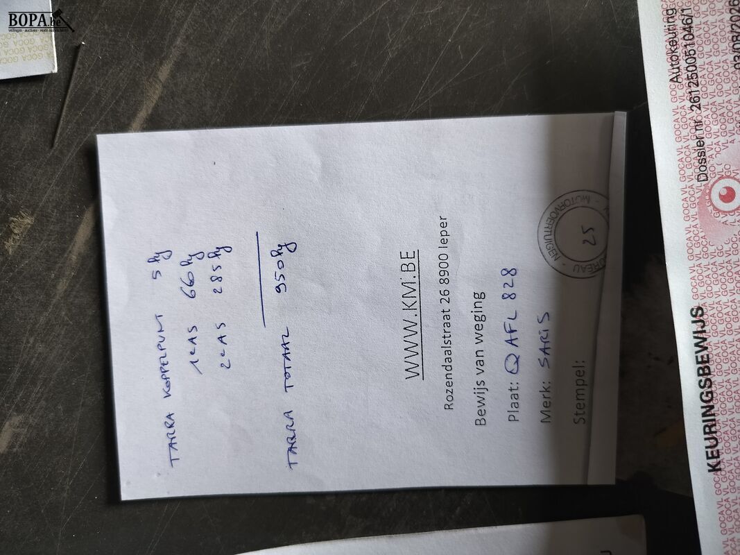 SARIS kipper-aanhanger (2019-chass.XLGC2CACKA0671188) – foto 15 – kavel bij BOPA Auctions, Ieper