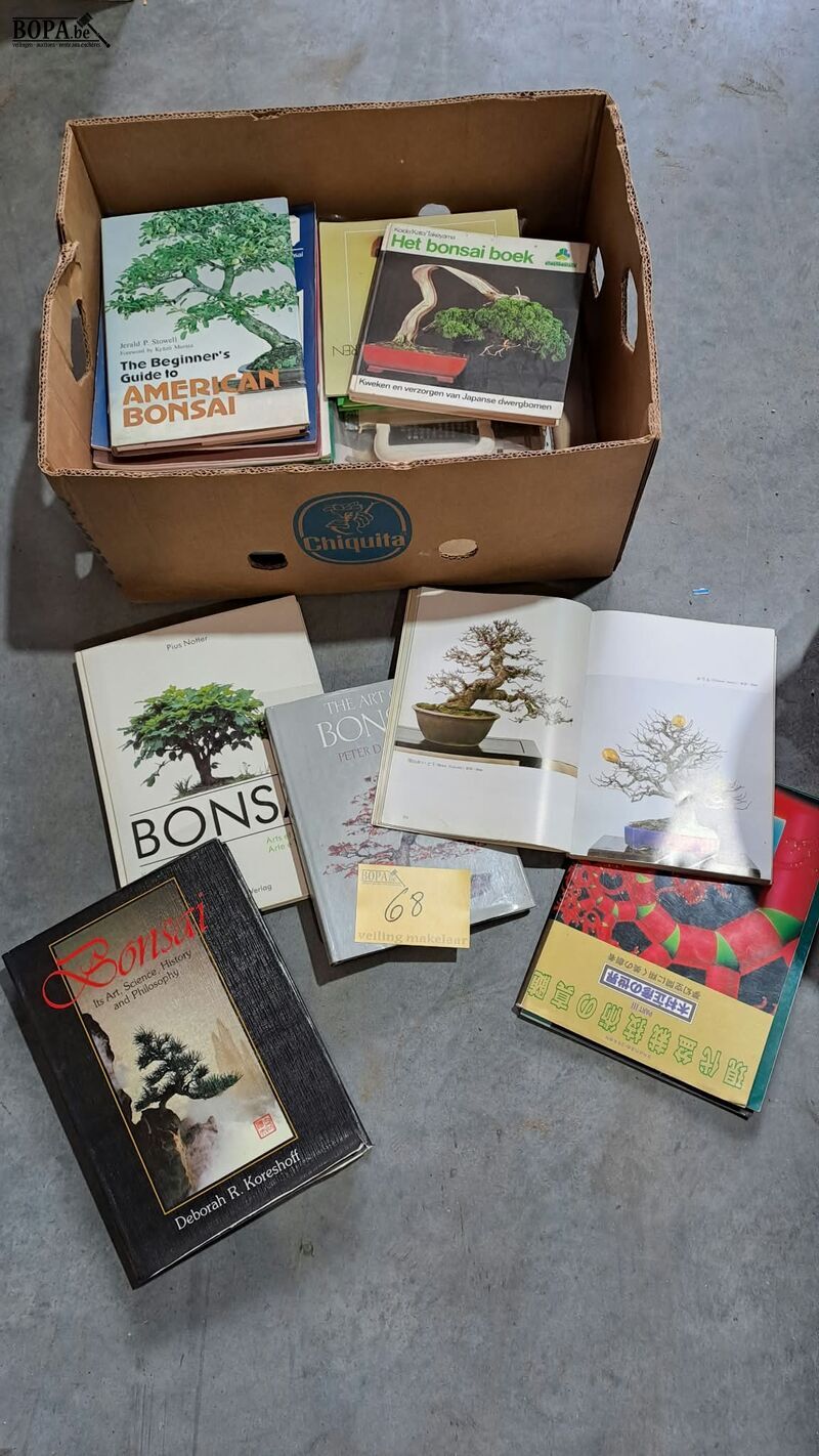 Lot boeken en tijdschriften over Bonsai - circa 60 stuks – foto 2 – kavel bij BOPA Auctions, Aarsele