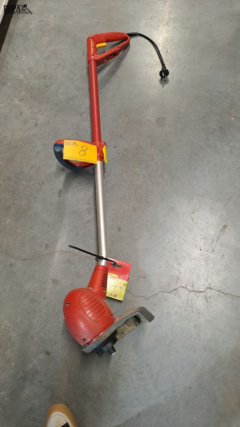 Electrische grastrimmer WOLF-Garten model GT 630 rood – foto 2 – kavel bij BOPA Auctions, Aarsele