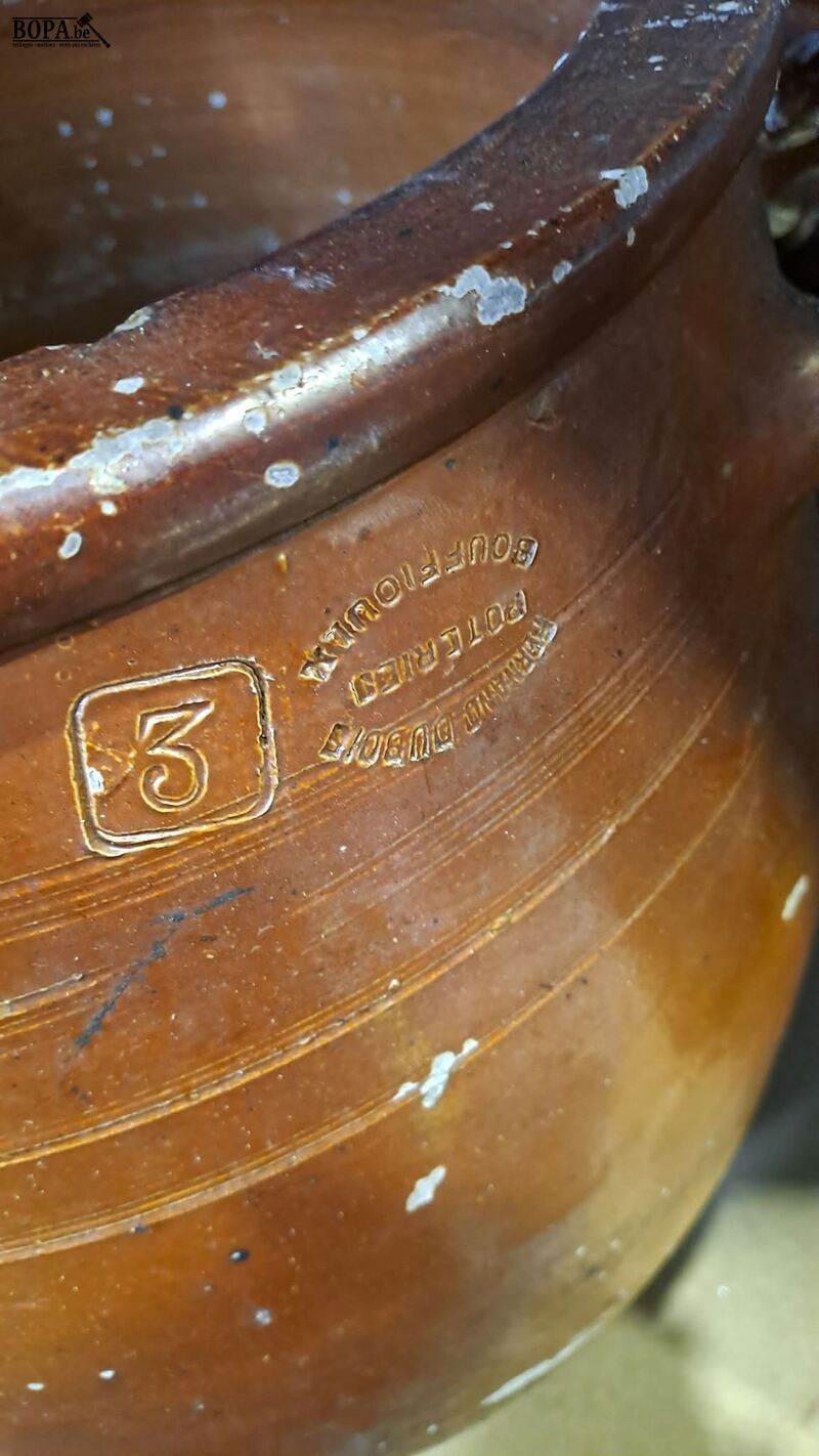 Antieken Keulse potten in geglazuurd aardewerk - 4 stuks – foto 6 – kavel bij BOPA Auctions, Aarsele