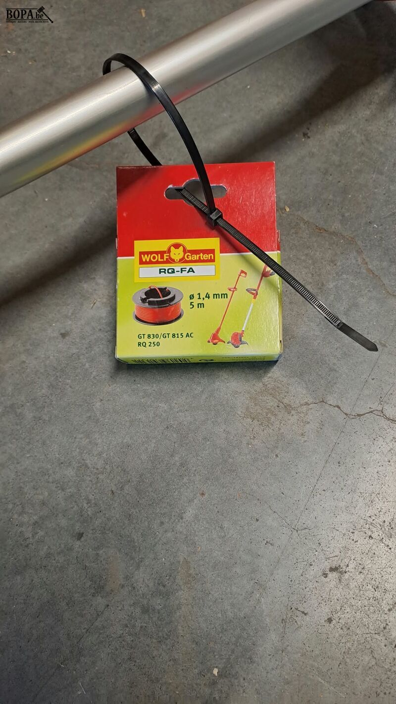 Electrische grastrimmer WOLF-Garten model GT 630 rood – foto 3 – kavel bij BOPA Auctions, Aarsele