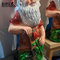 Kleurrijke tuinkabouter in kunststof – kavel bij BOPA Auctions, Aarsele