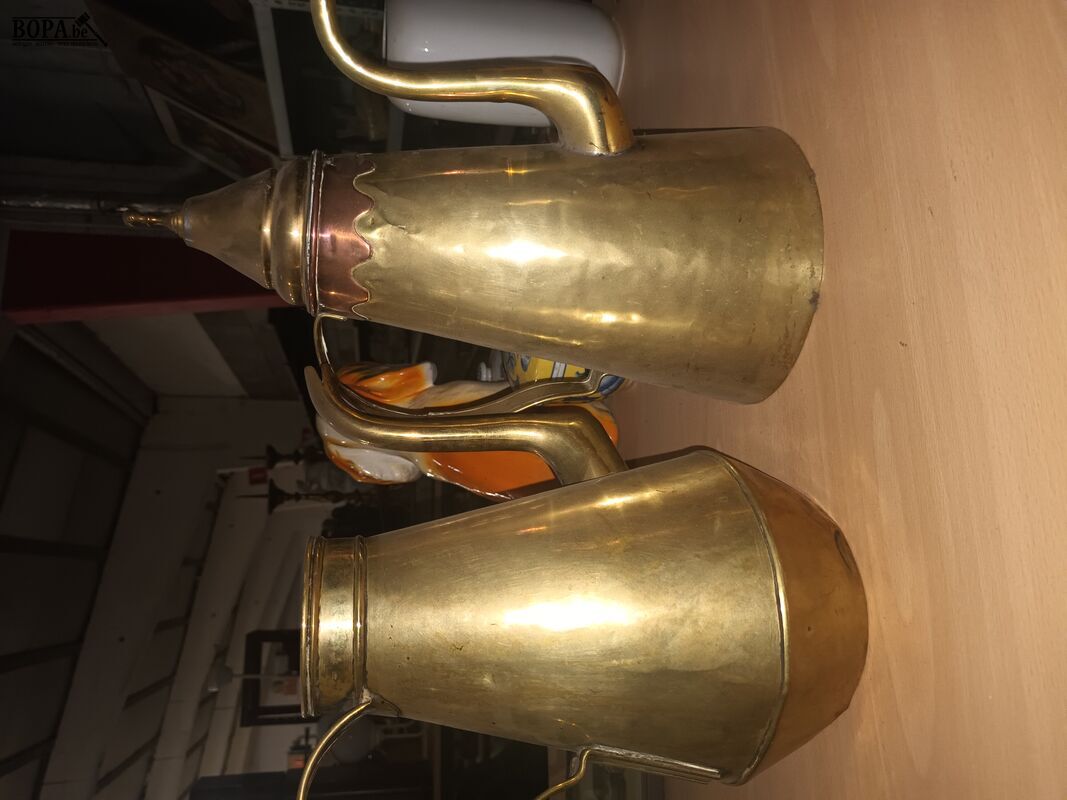 Koperen kannen en potje. 4 stuks – foto 4 – kavel bij BOPA Auctions, Ieper