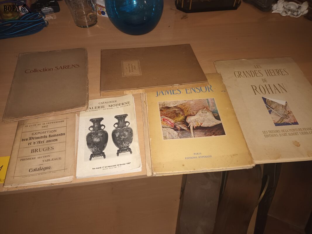 Oude boeken over kunst. 6 stuks – foto 2 – kavel bij BOPA Auctions, Ieper