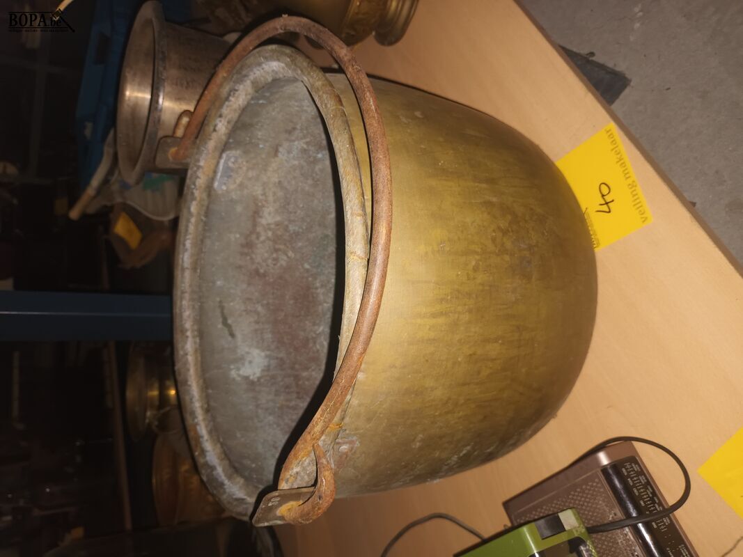 Antieke koperen ketel – foto 4 – kavel bij BOPA Auctions, Ieper