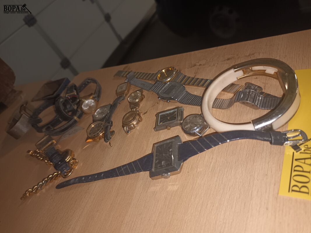 Oude polshorloges en armband – foto 6 – kavel bij BOPA Auctions, Ieper
