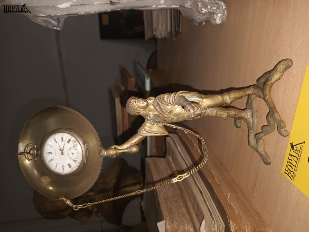Zakhorlogehouder met horloge – foto 3 – kavel bij BOPA Auctions, Ieper