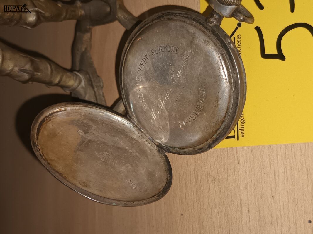 Zakhorlogehouder met horloge – foto 5 – kavel bij BOPA Auctions, Ieper