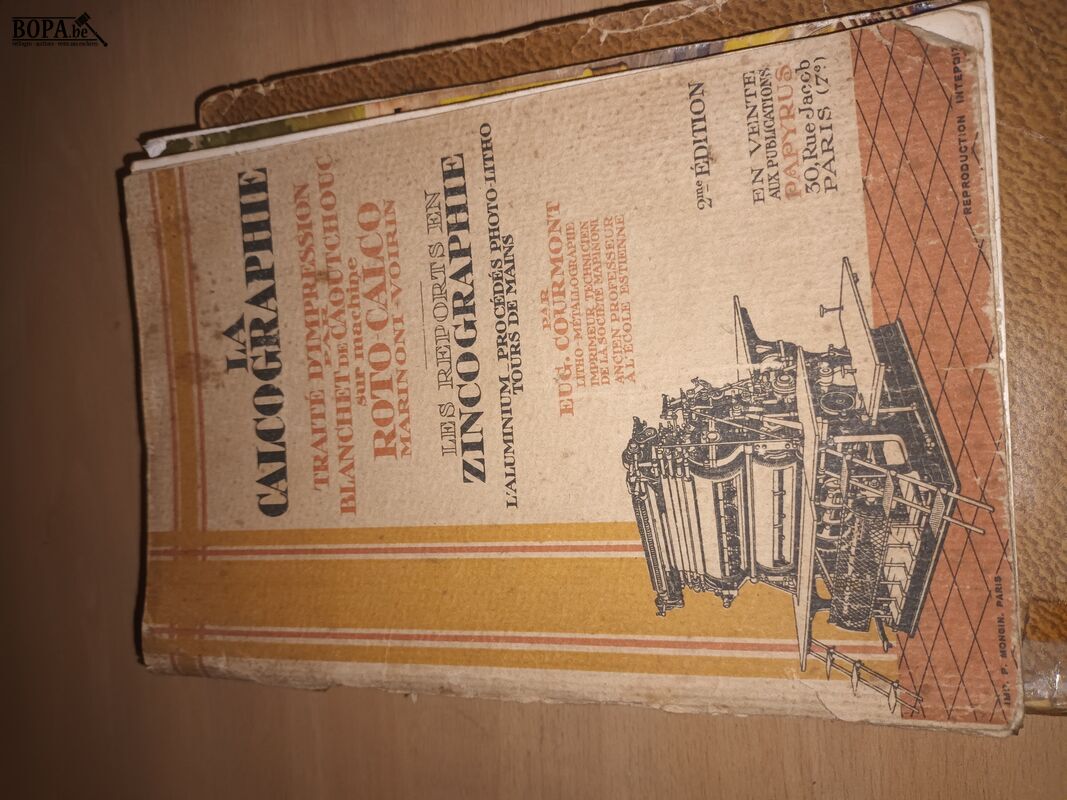 Antieke boeken over industrie. 5 stuks – foto 7 – kavel bij BOPA Auctions, Ieper