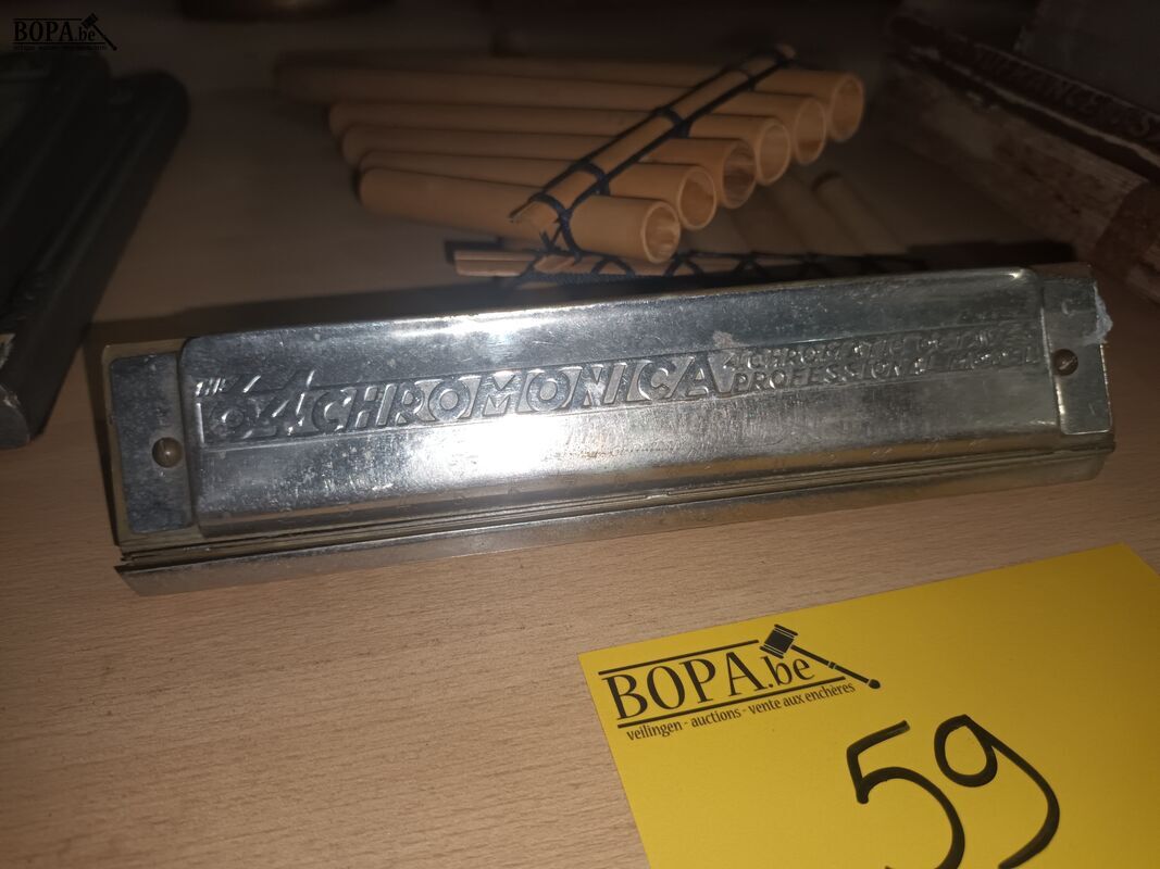 Mondharmonica en panfluiten – foto 4 – kavel bij BOPA Auctions, Ieper
