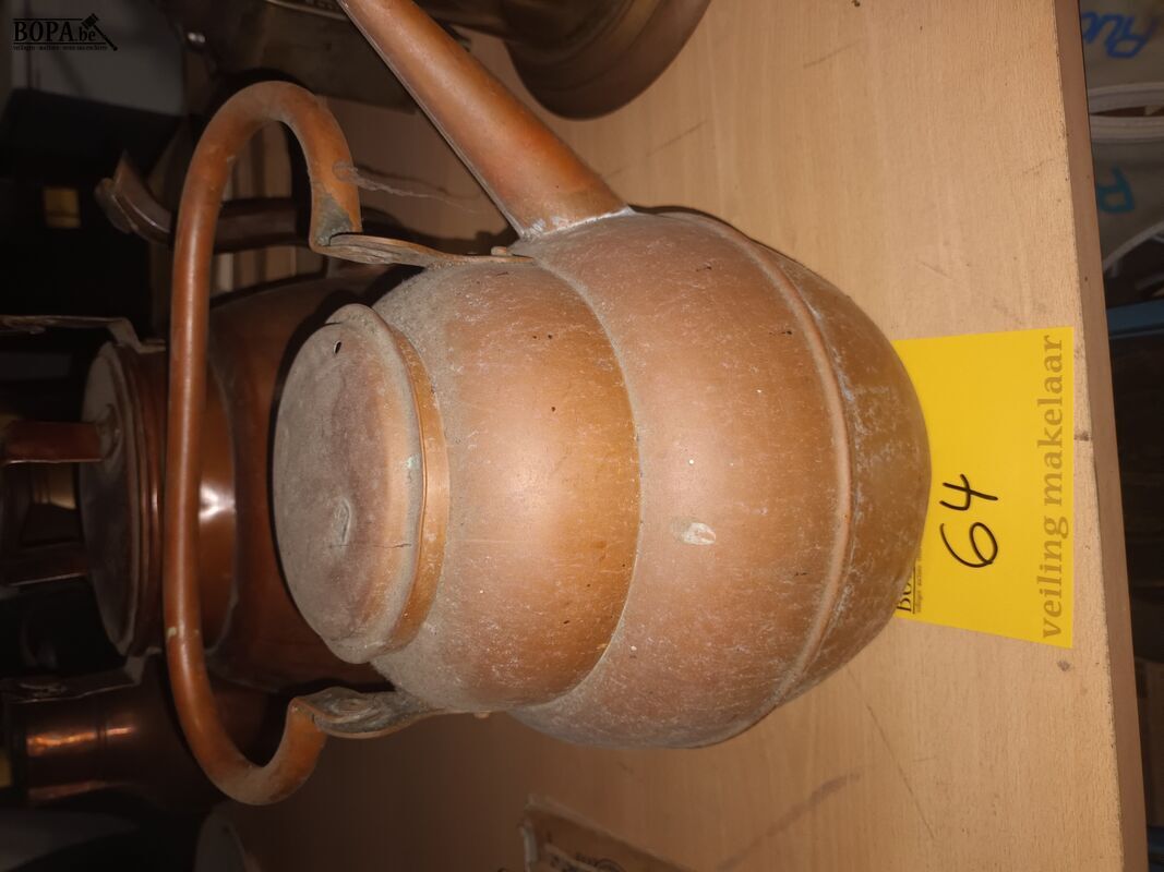 Koperen ketel. 2 stuks – foto 5 – kavel bij BOPA Auctions, Ieper