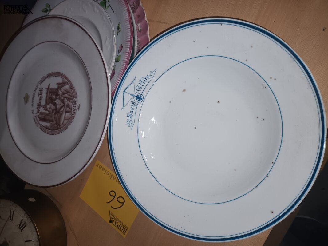Sierborden. 7 stuks – foto 3 – kavel bij BOPA Auctions, Ieper