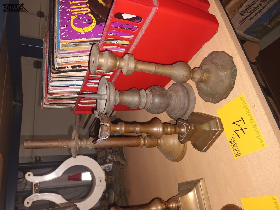 Kandelaars en gasbrander – foto 2 – kavel bij BOPA Auctions, Ieper