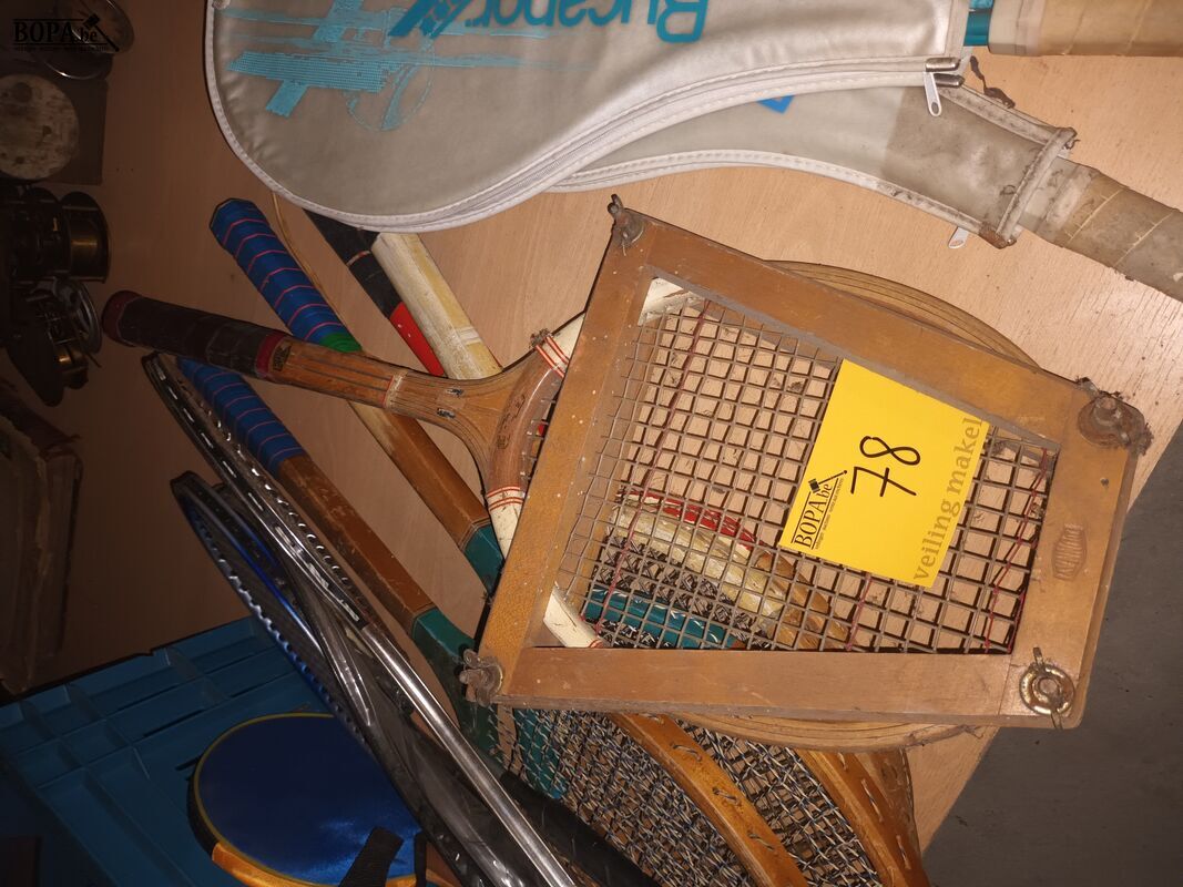 Lot tennisrackets. 12 stuks – foto 5 – kavel bij BOPA Auctions, Ieper