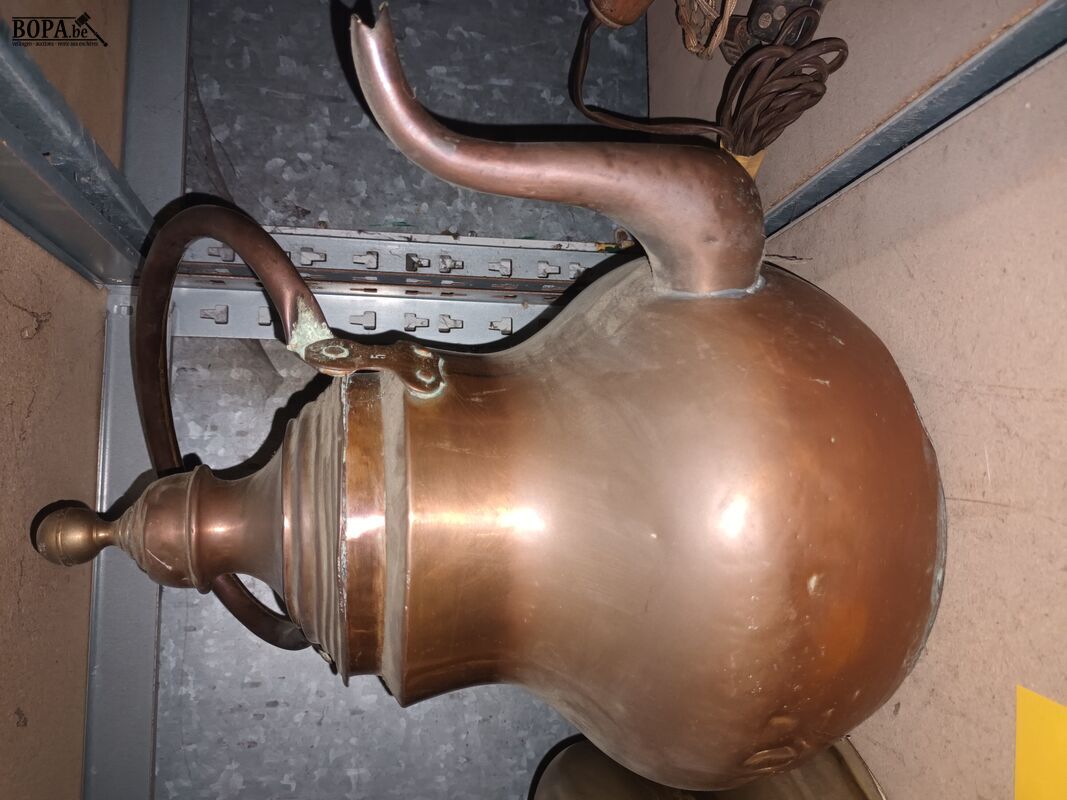 Koperen waterketels. 2 stuks – foto 3 – kavel bij BOPA Auctions, Ieper