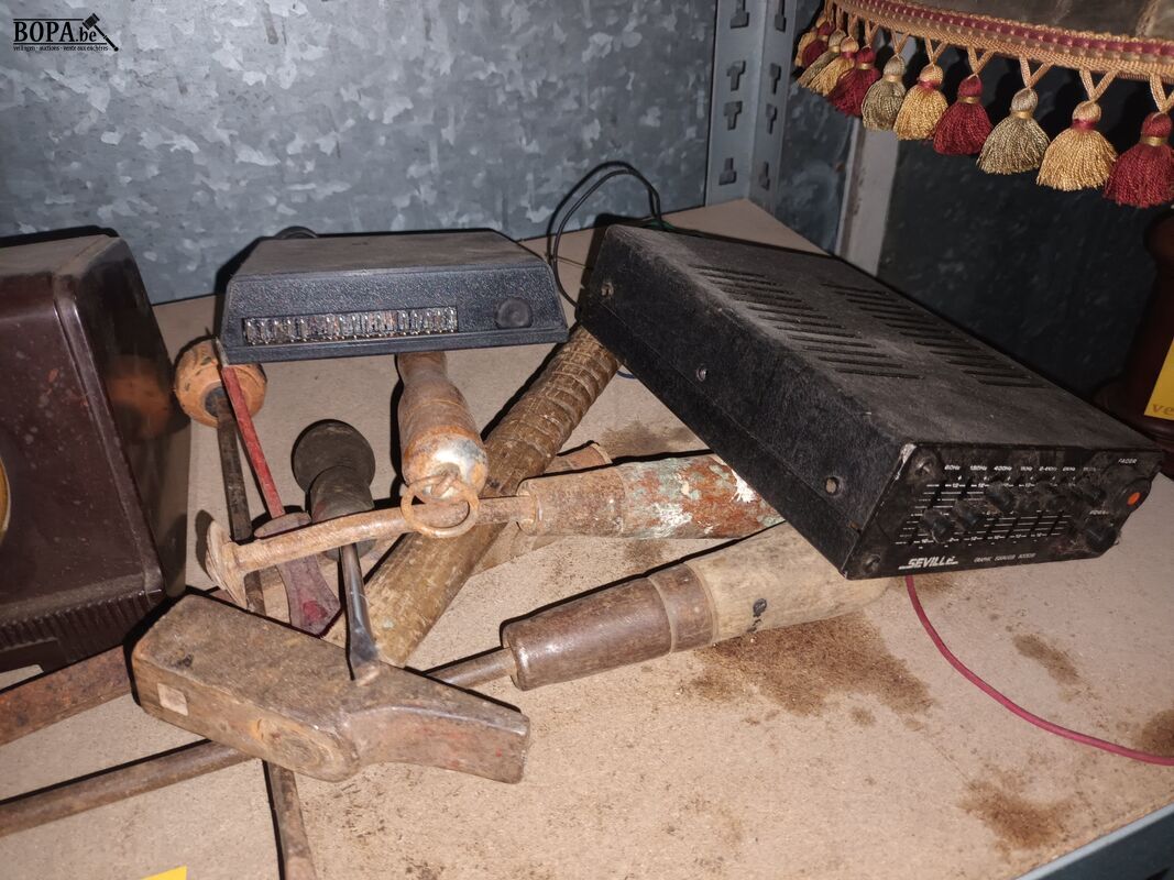Antiek gereedschap en toestellen – foto 3 – kavel bij BOPA Auctions, Ieper