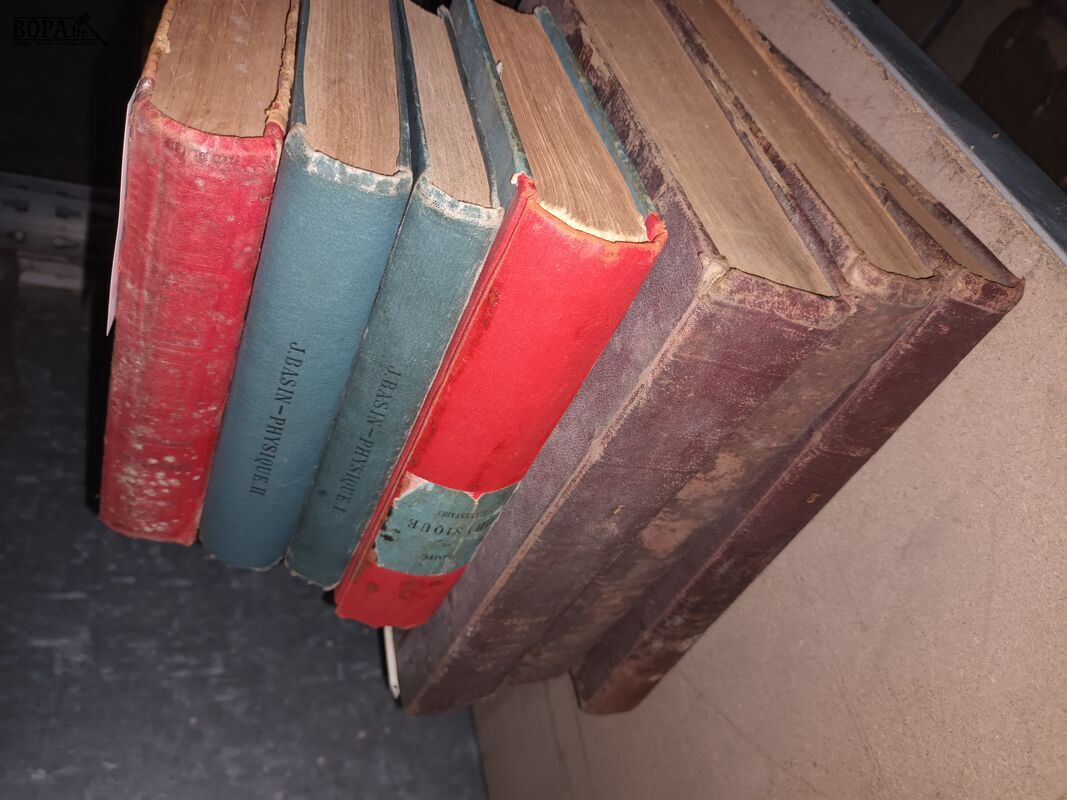 Oude boeken over fysica. 7 stuks – foto 3 – kavel bij BOPA Auctions, Ieper