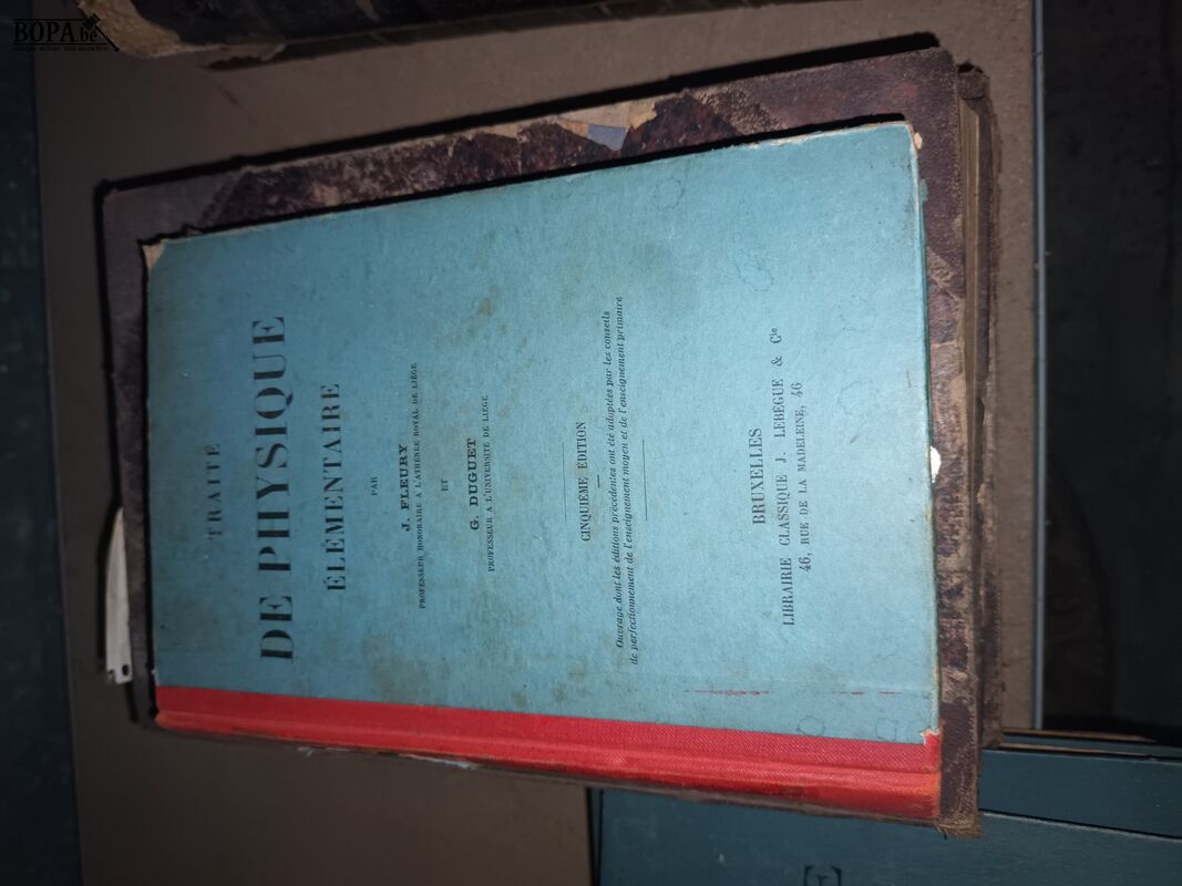 Oude boeken over fysica. 7 stuks – foto 6 – kavel bij BOPA Auctions, Ieper