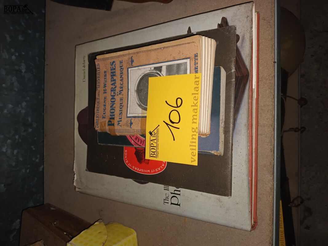 Oude boeken over grammofoon. 4 stuks – foto 2 – kavel bij BOPA Auctions, Ieper