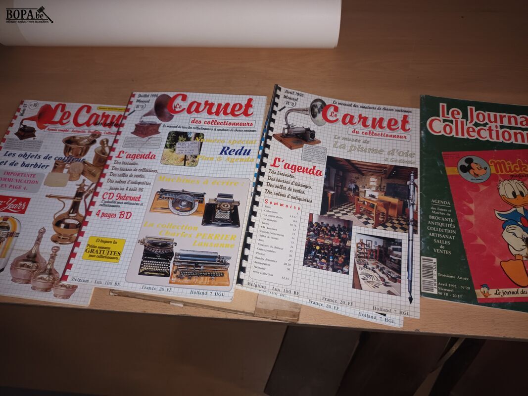 Posters en oude magazines. 12 stuks – foto 7 – kavel bij BOPA Auctions, Ieper