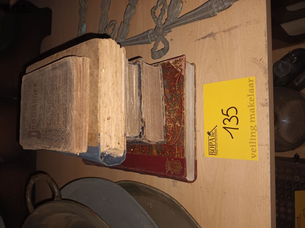 Antieke boeken. 5 stuks – foto 2 – kavel bij BOPA Auctions, Ieper
