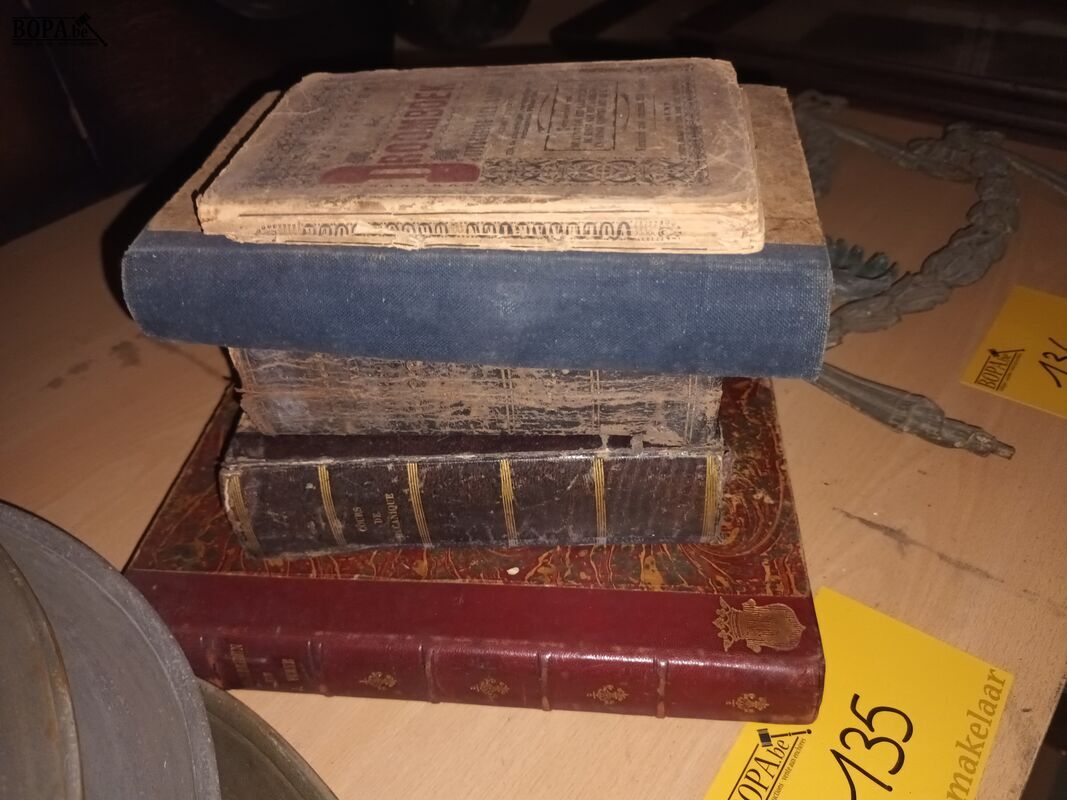 Antieke boeken. 5 stuks – foto 3 – kavel bij BOPA Auctions, Ieper