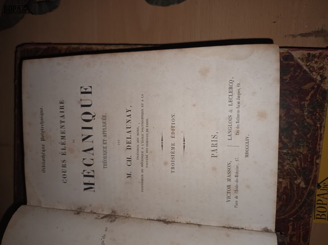 Antieke boeken. 5 stuks – foto 7 – kavel bij BOPA Auctions, Ieper