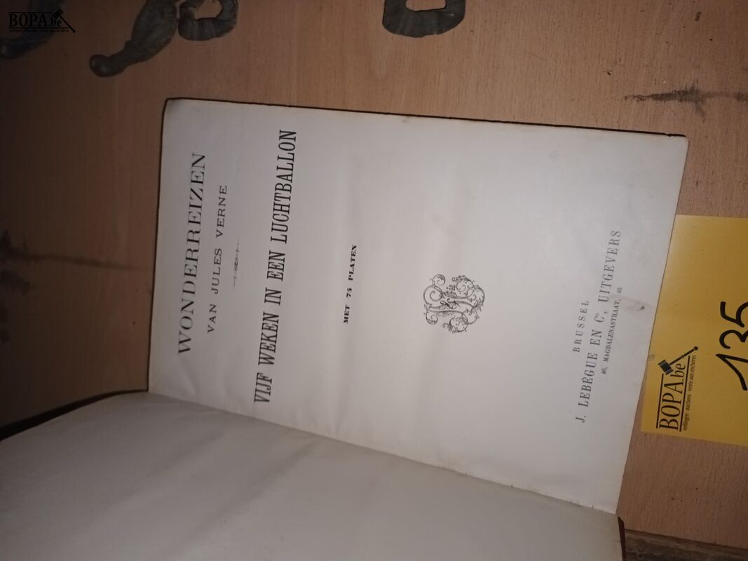 Antieke boeken. 5 stuks – foto 8 – kavel bij BOPA Auctions, Ieper