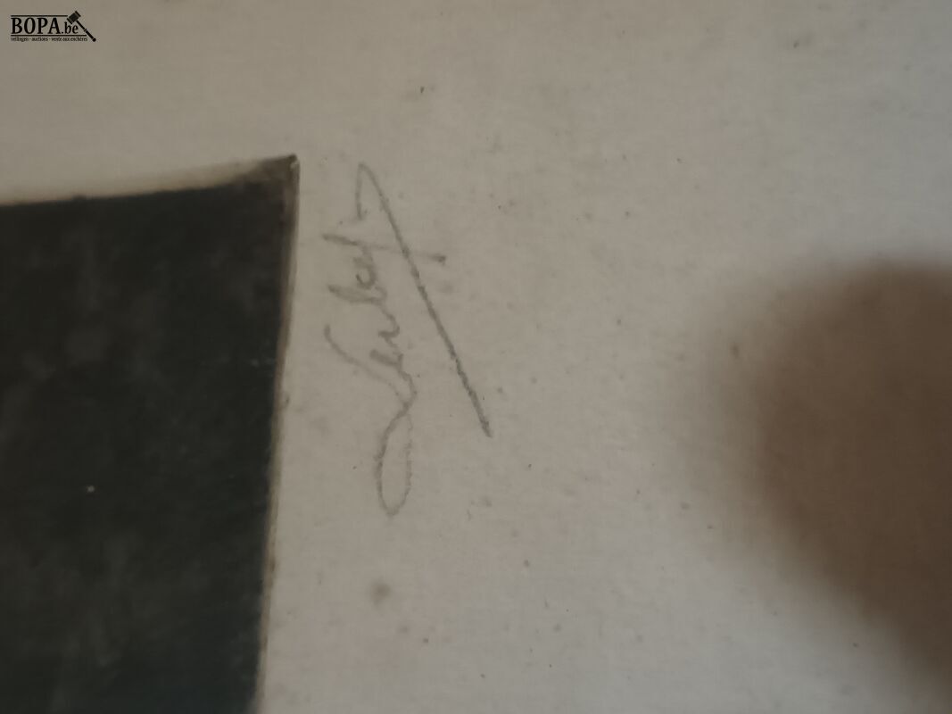 Etsen in kader. 2 stuks – foto 5 – kavel bij BOPA Auctions, Ieper