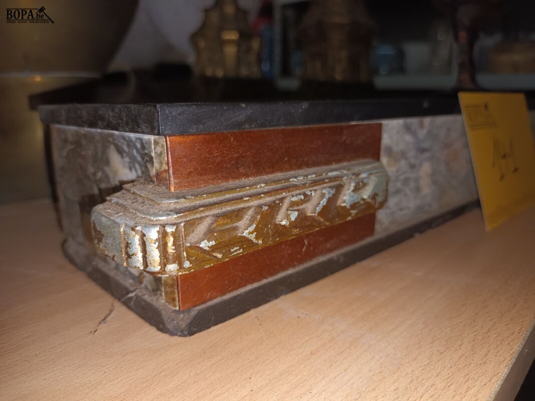 Art deco mantelstuk met fazant – foto 5 – kavel bij BOPA Auctions, Ieper
