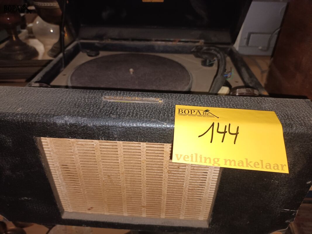 Koffergrammofoon – foto 5 – kavel bij BOPA Auctions, Ieper