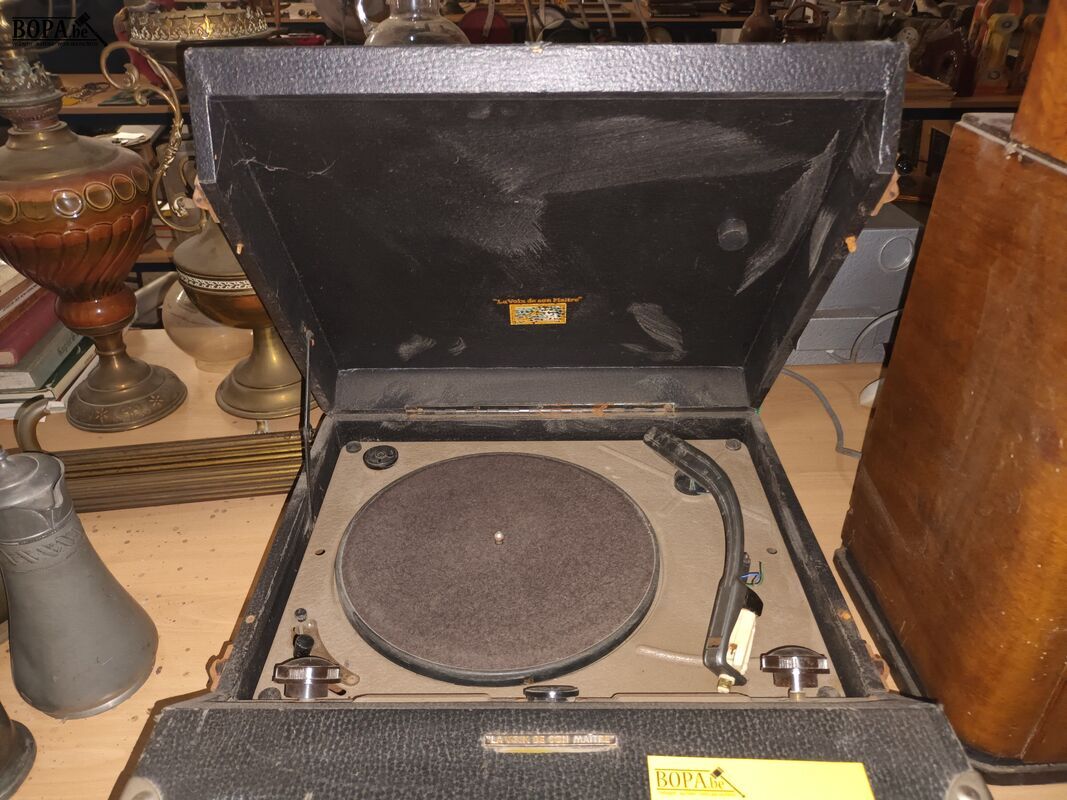 Koffergrammofoon – foto 2 – kavel bij BOPA Auctions, Ieper