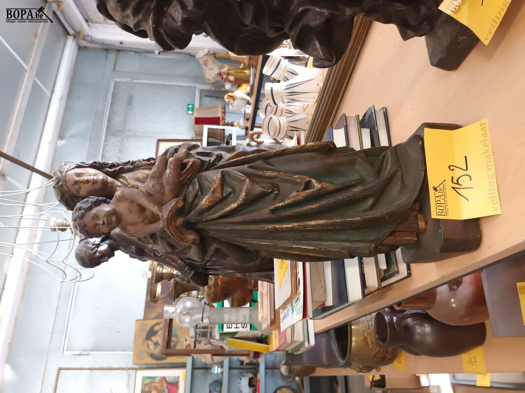 Religieus beeld – foto 2 – kavel bij BOPA Auctions, Ieper