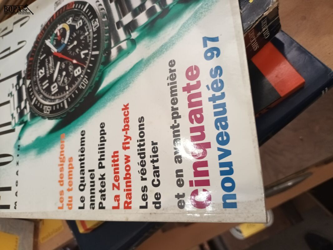 Boeken over klokken en horloges. 9 stuks – foto 3 – kavel bij BOPA Auctions, Ieper